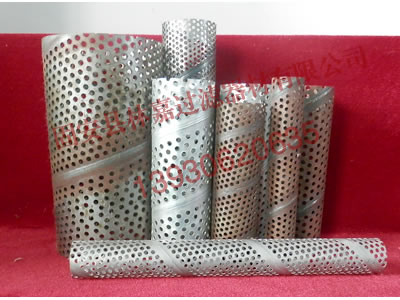 沖孔螺旋焊接中心管